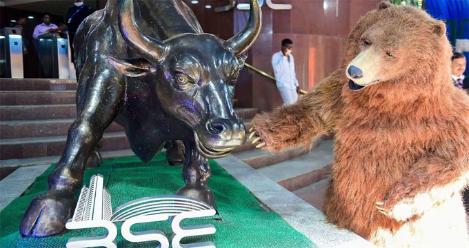 Nifty falls below 24,400, the Sensex breaks the day’s low, and financial stocks are under pressure.
